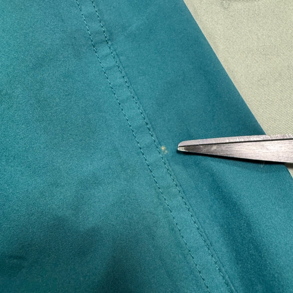VTG Eddie Bauer Gore-Tex Mountain Parka Hoode Jacket Teal Blue Womens M Gorpcore - Picture 14 of 15